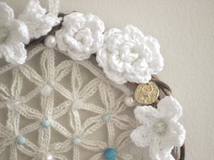 Cancer Crystal Healing Wreath