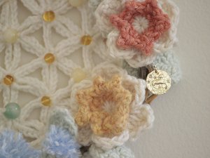 Aries Crystal Healing Wreath