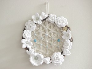 Cancer Crystal Healing Wreath