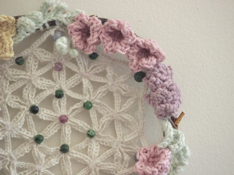 Gemini Crystal Healing Wreath