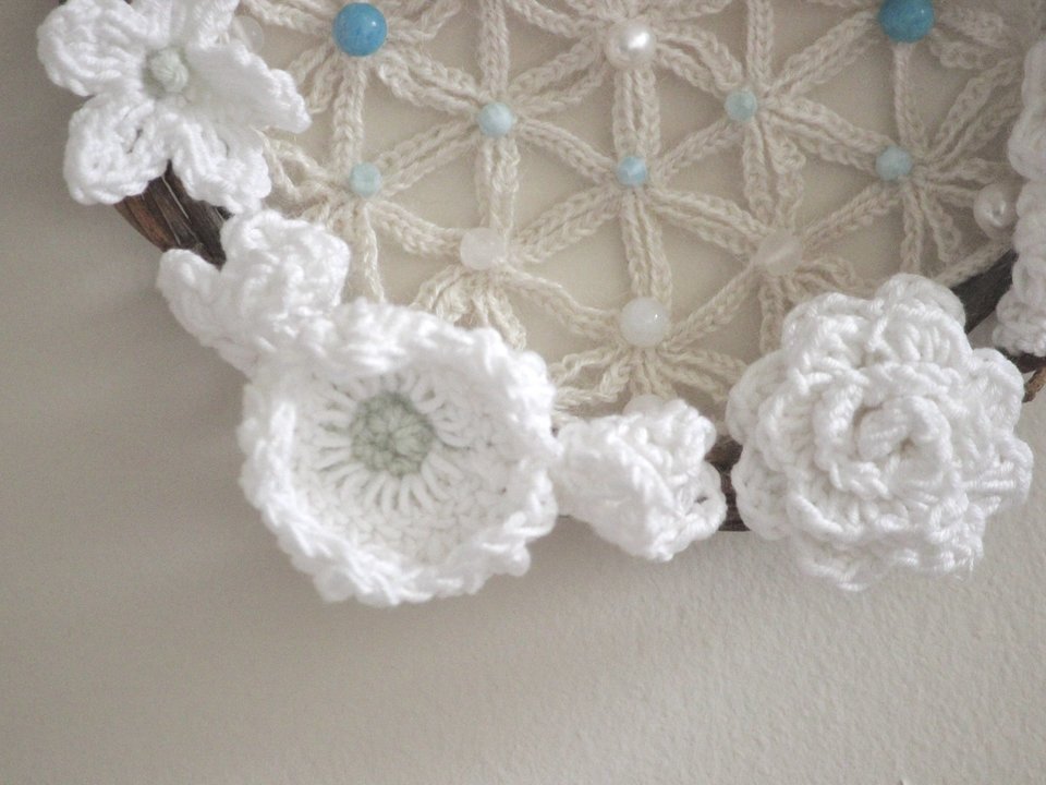 Cancer Crystal Healing Wreath