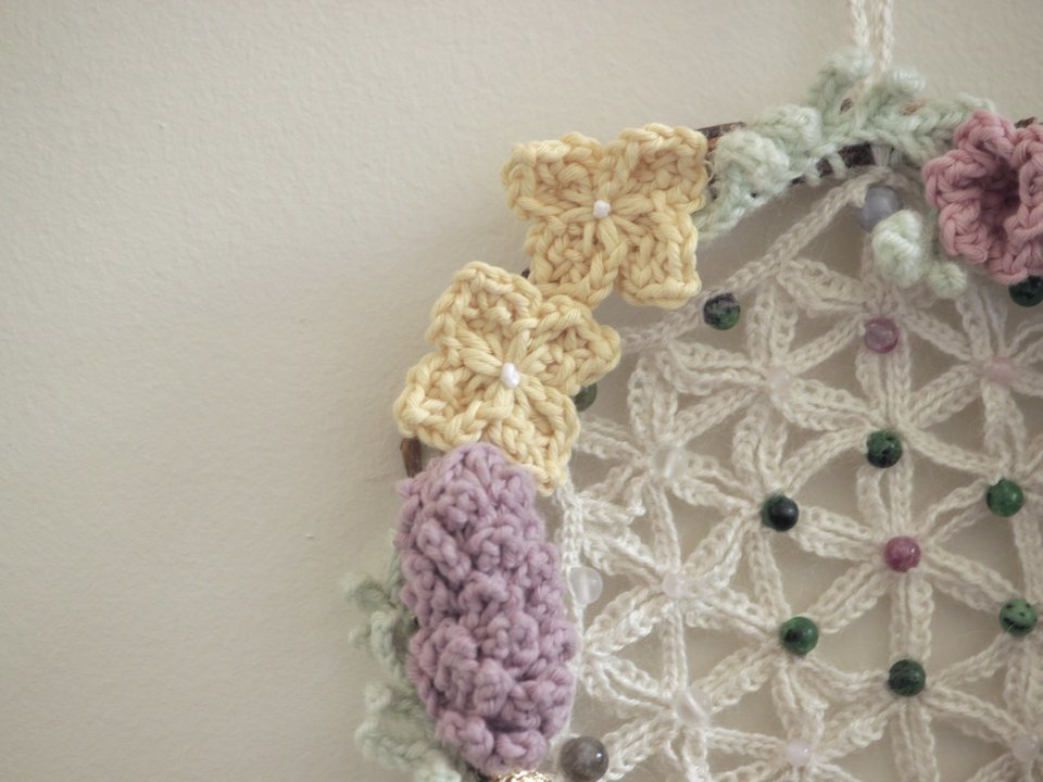 Gemini Crystal Healing Wreath