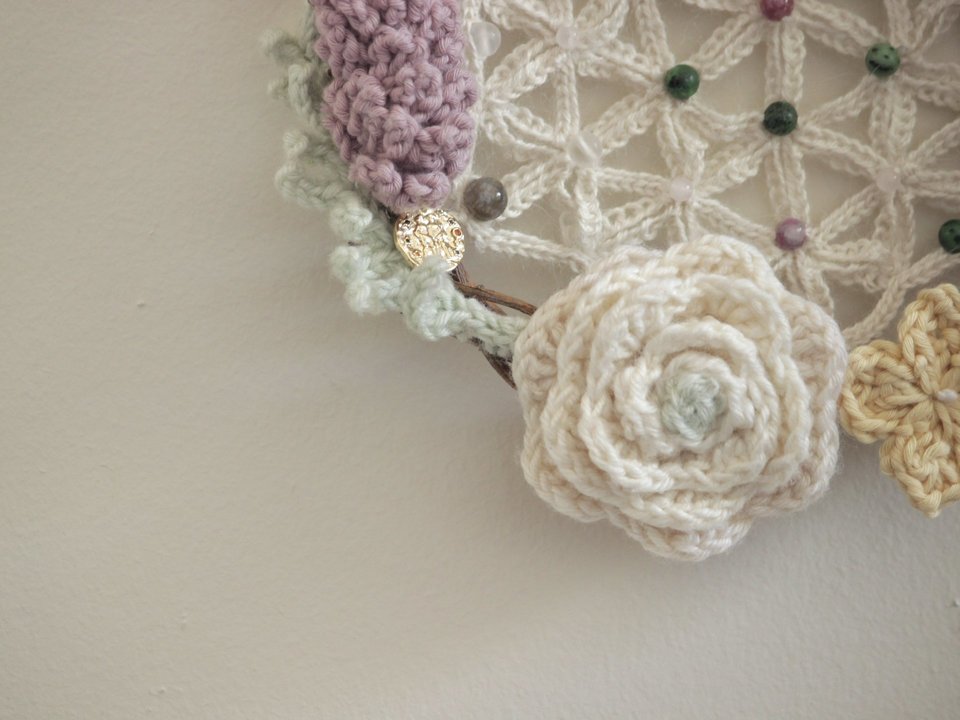 Gemini Crystal Healing Wreath