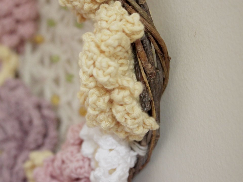 Leo Crystal Healing Wreath