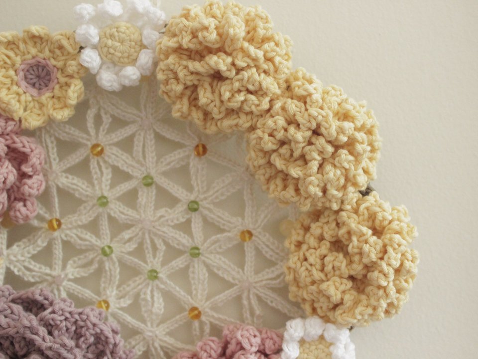 Leo Crystal Healing Wreath